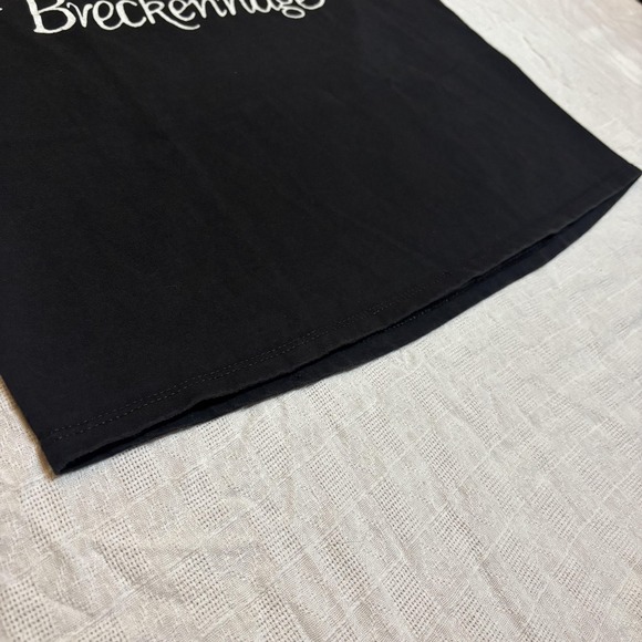 Vintage Breckenridge Shirt Mens Large Black Single Stitch Graphic Made USA 80s - Picture 6 of 12